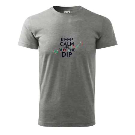 Zeleno červený graf Keep Calm and Buy the Dip