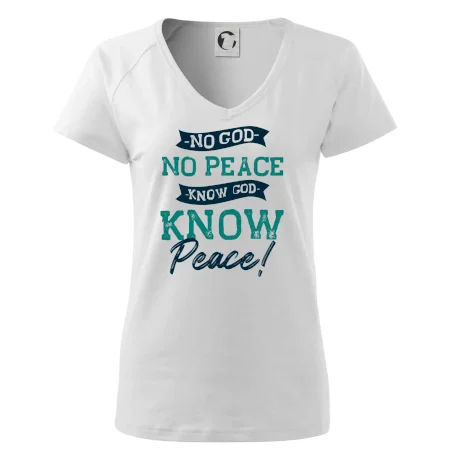 No God no peace, know god know peace