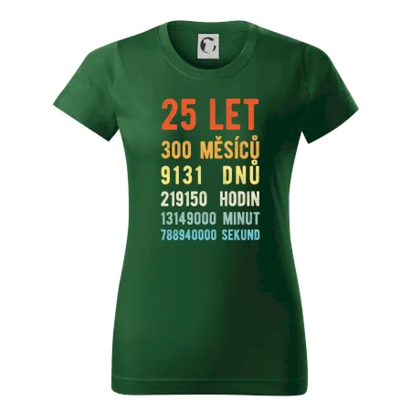 Narozeniny 25 přepočet času