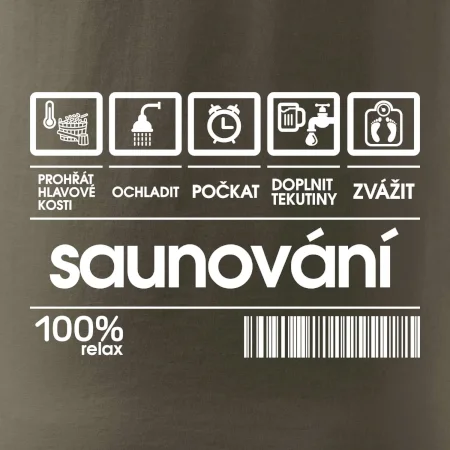 Čárový kód - sauna