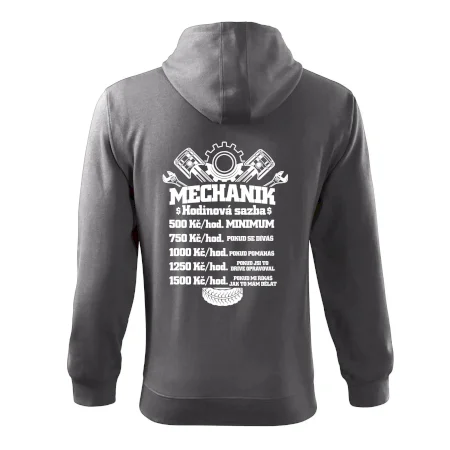 Mechanik - hodinová sazba