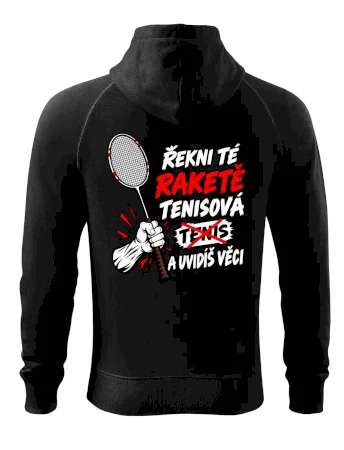 Badmintonová raketa není tenisová
