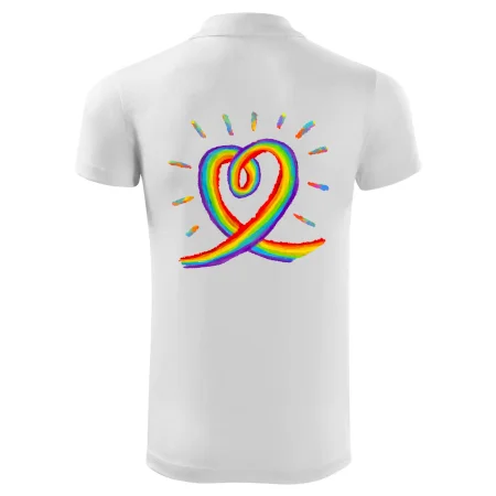 Srdce pride duha kreslená