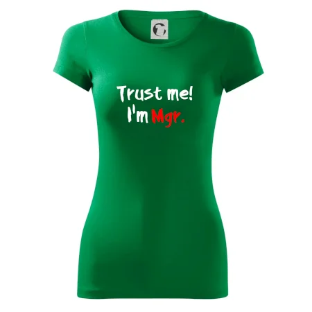 Trust me I´m  Mgr. / Věř mi jsem Magistr.