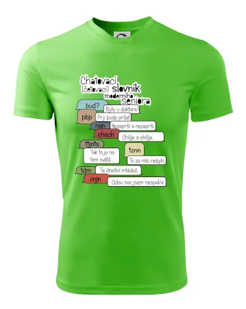 Chatovací slovník moderního seniora (Běžící češtinář)