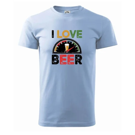 I love beer - palivoměr