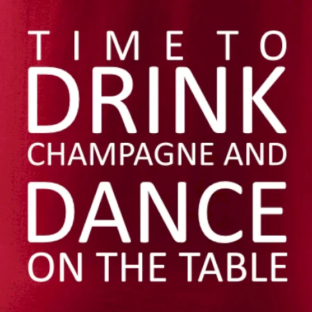 Time to drink Champagne