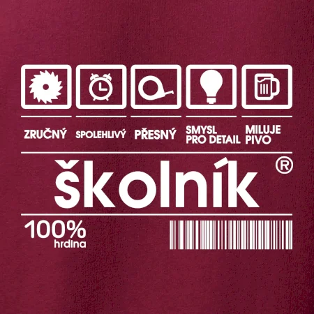 Čárový kód - Školník