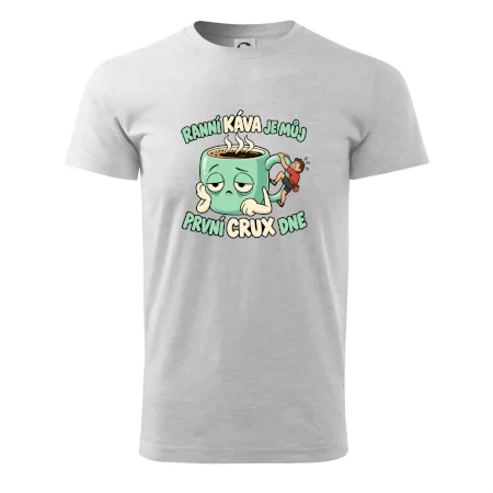 Ranní káva první crux dne