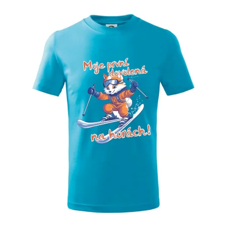 Moje první dovolená na horách oranžová liška