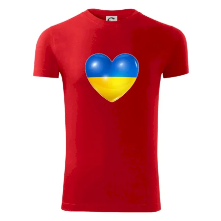 Ukrajina srdce vlajka