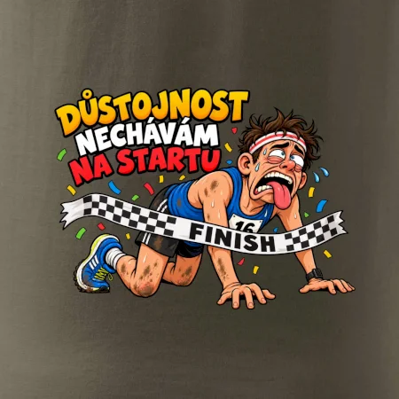 Běžec důstojnost nechávám na startu