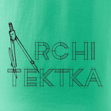 Architektka - výkres