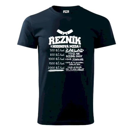 Hodinová mzda řezník
