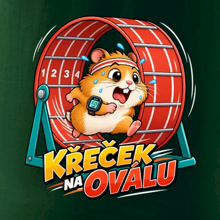 Běžecký křeček na oválu