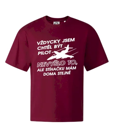 Chtěl jsem být pilot stíhačku mám doma