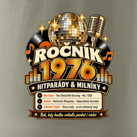 Ročník 1976 hitparády a milníky