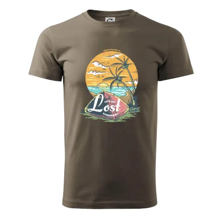 Beach camping get lost somewhere