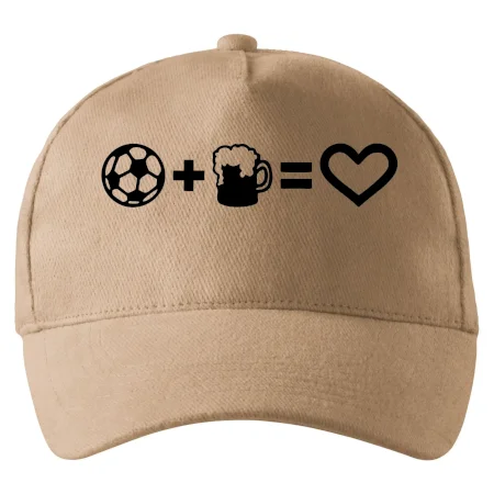 Míč, pivo, srdce