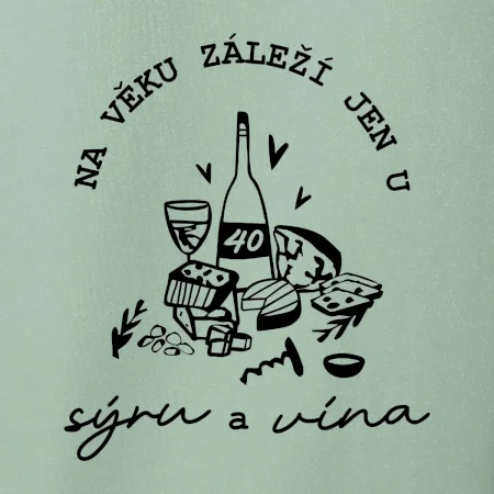 40 na věku záleží jen u sýru a vína