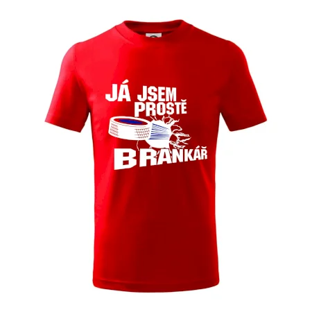 Ja jsem prostě brankář hokej