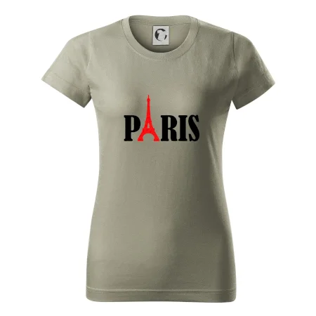 Paris nápis Eiffelova věž