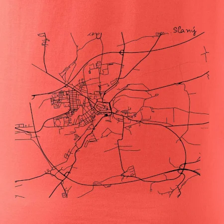 Černobílá mapa Cerhovice 267 61