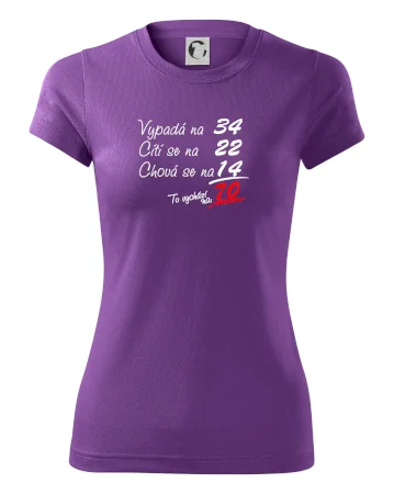 Vypadá, cítí se, chová se - 70 let