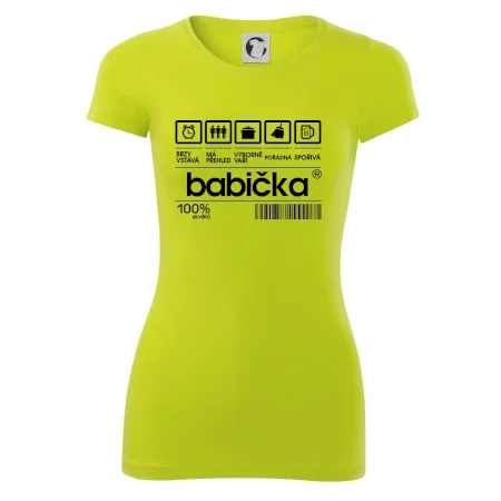Čárový kód babička