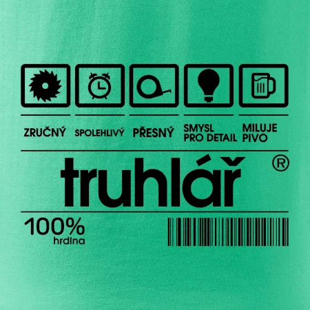 Čárový kód truhlář