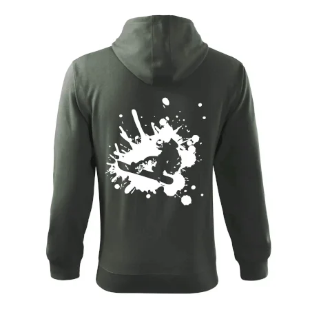 Snowboard splash