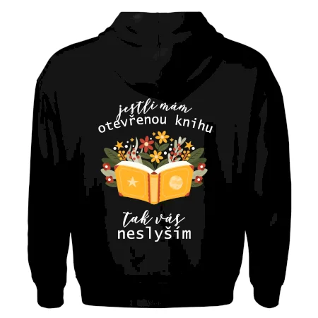 Jestli mám otevřenou knihu, tak vás neslyším