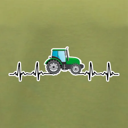 Traktor barevný ekg
