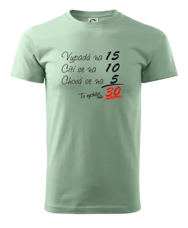 Vypadá, cítí se, chová se - 30 let