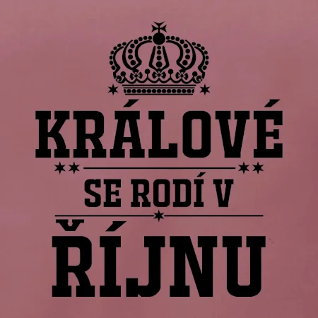 Králové se rodí v řijnu