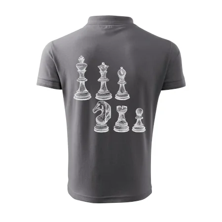 Šachové figurky kreslené