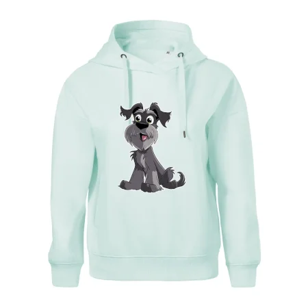 Knírač kreslený sedící