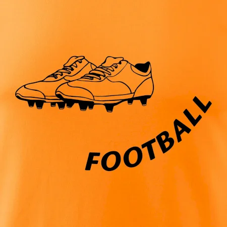 FOOTBALL nápis šikmo