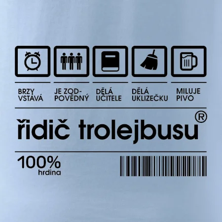 Čárový kód -  Řidič trolejbusu