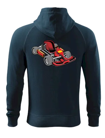 Motokára červená