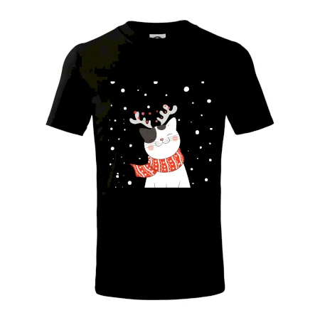 Kočka se sobími rohy