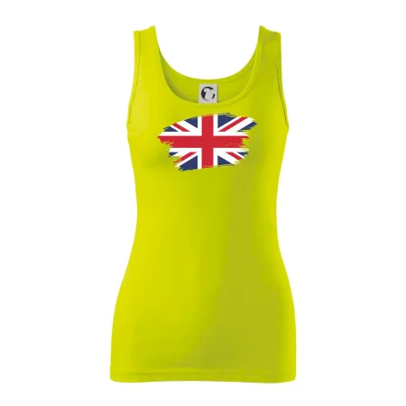 Britská vlajka roztrhaná