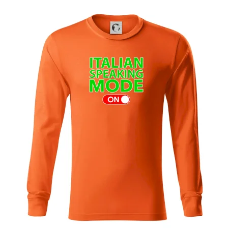 Italian speaking mode - ON