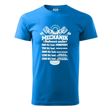 Mechanik - hodinová sazba