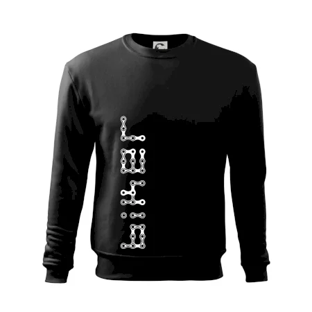 Biker nápis na výšku řetěz