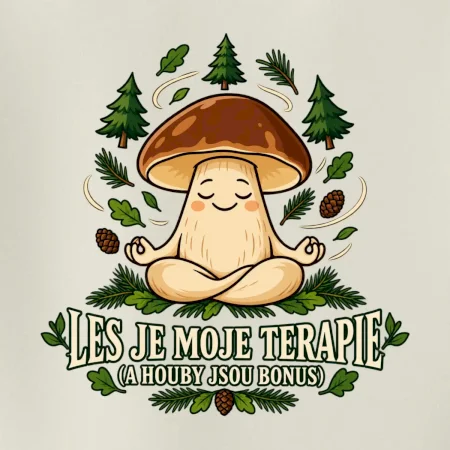 Les je moje terapie, houby jsou bonus