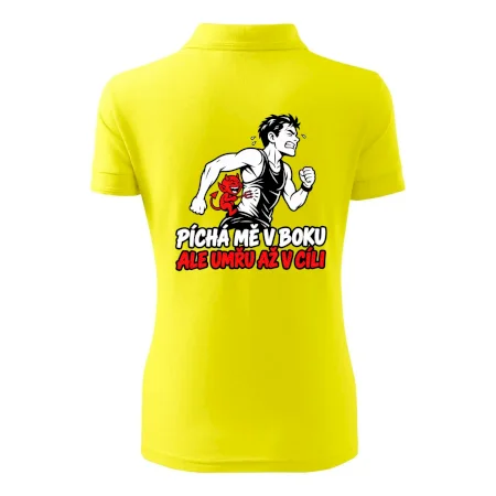 Běžec píchá mě v boku
