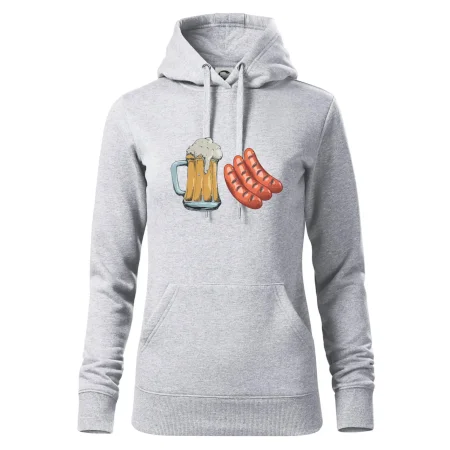 Pivo a klobása