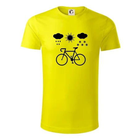 Cyklista za každého počasí