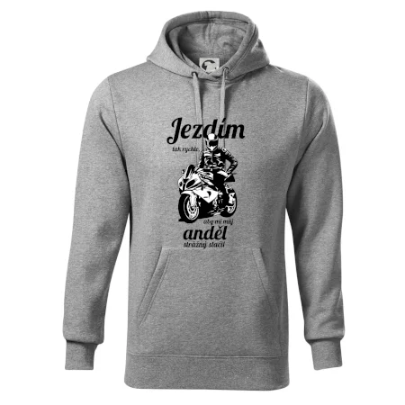Silniční motorka - jezdím tak rychle, aby mi můj anděl strážný stačil